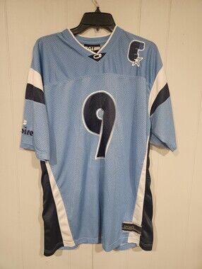 BGL Bigland Empire 90s Hip Hop Rap #9 Jersey Medium Blue Sports Classic Vintage
